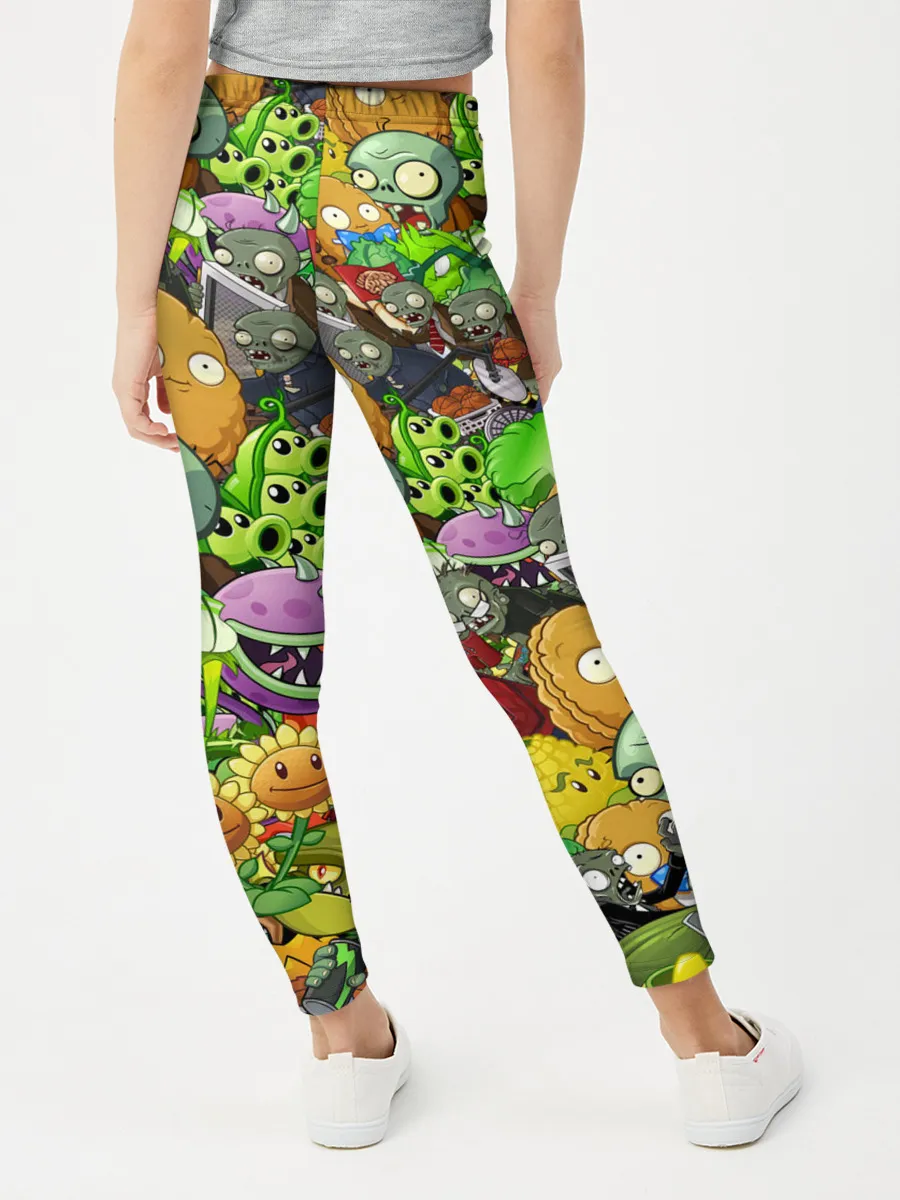 Леггинсы для девочки / PLANTS VS ZOMBIES