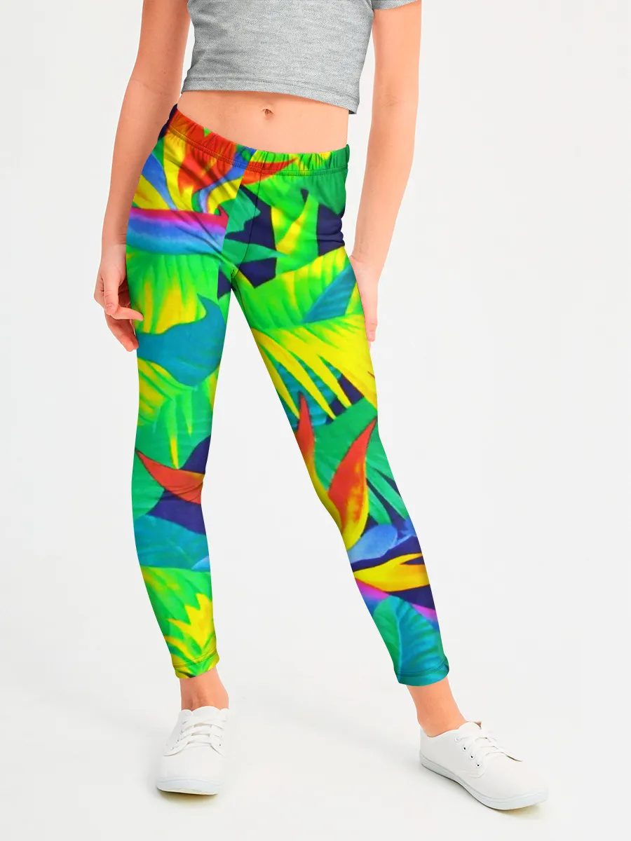 Леггинсы для девочки / ТРОПИКИ