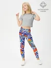 Леггинсы для девочки / Карп Кои