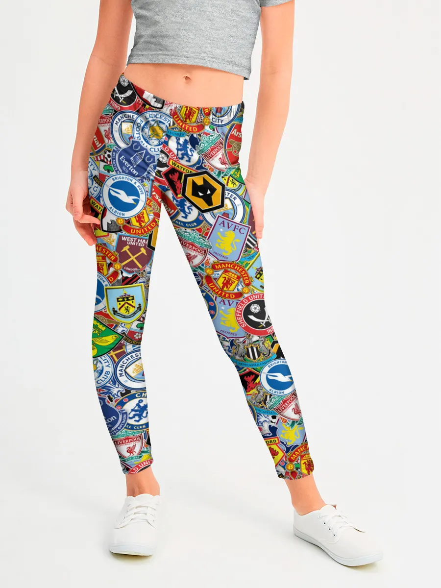 Леггинсы для девочки / Английская Премьер Лига