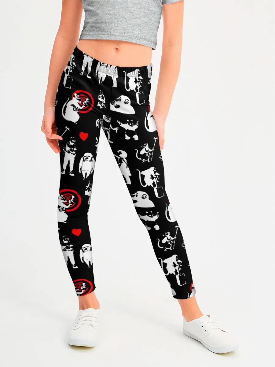 Леггинсы для девочки / Banksy