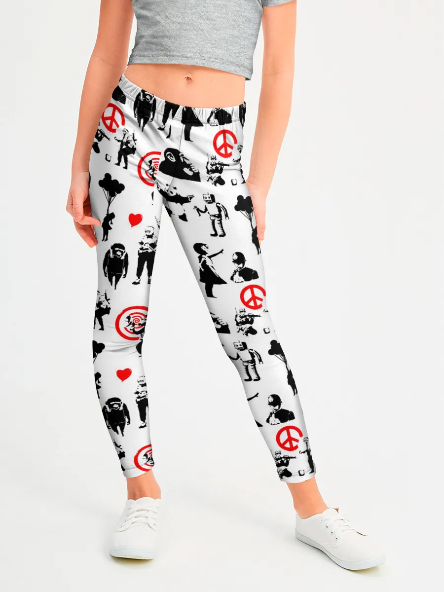 Леггинсы для девочки / Banksy