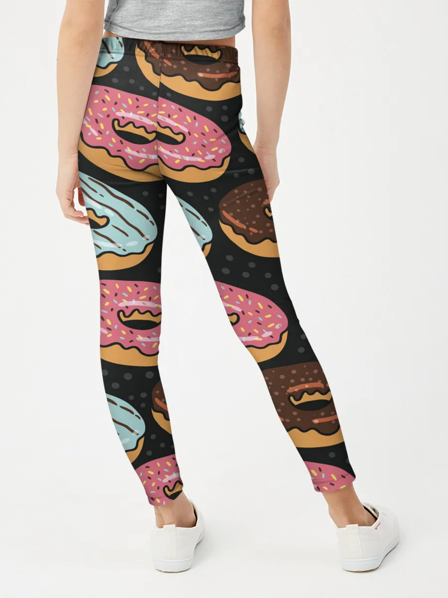 Леггинсы для девочки / Сладкоежка