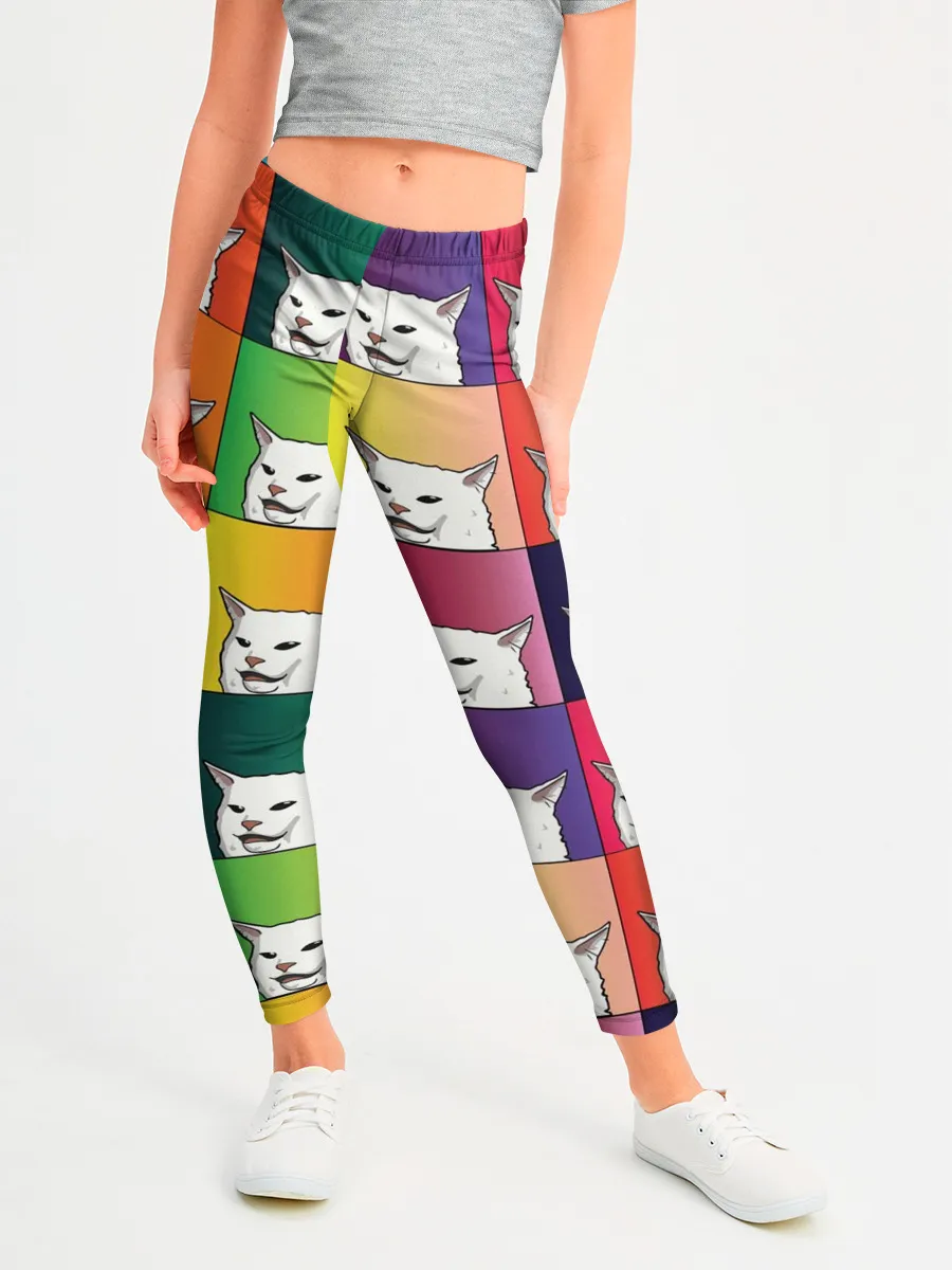 Леггинсы для девочки / Woman Yelling at Cat