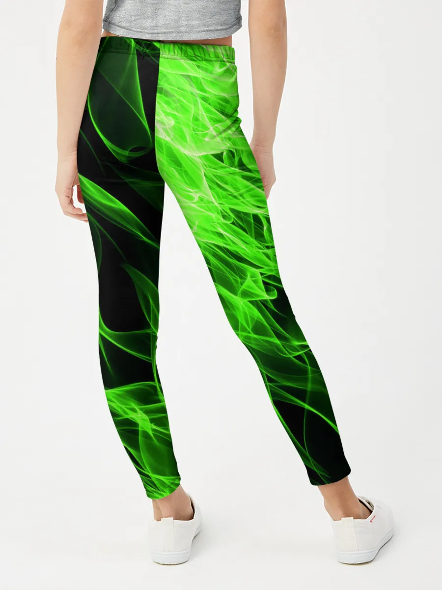 Леггинсы для девочки / TOXIC FLAME