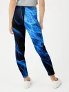 Леггинсы для девочки / BLUE FIRE FLAME