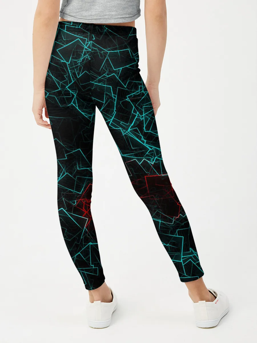 Леггинсы для девочки / текстура