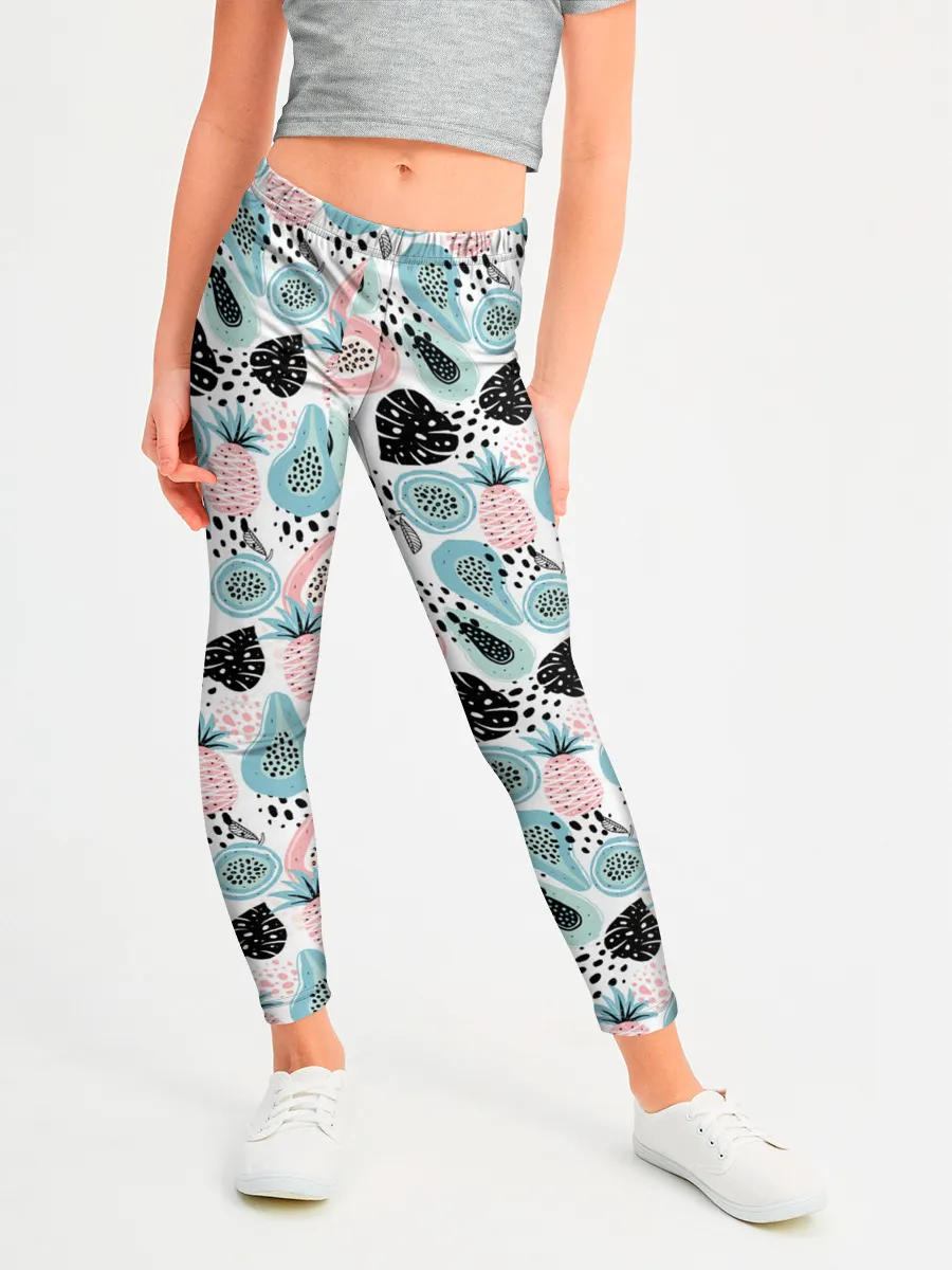 Леггинсы для девочки / АВОКАДО