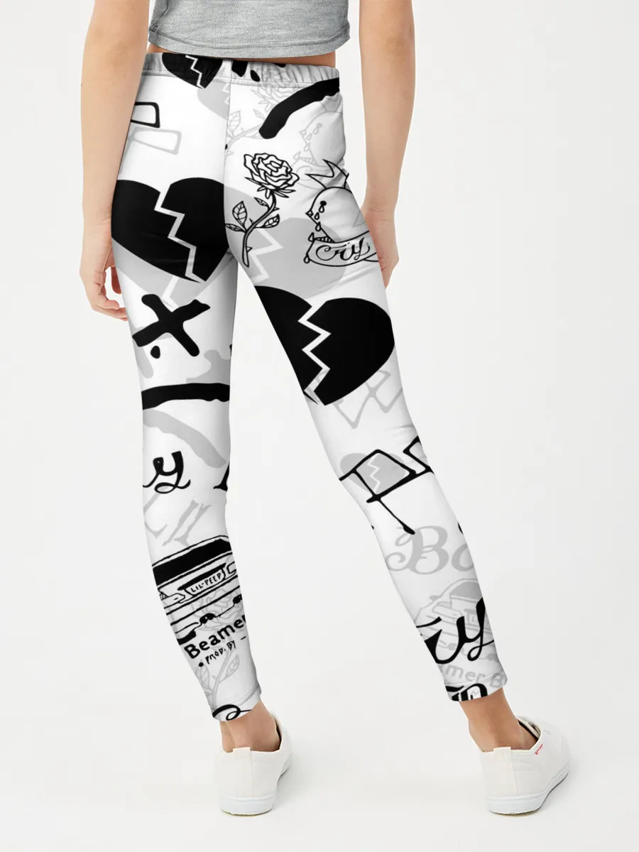 Леггинсы для девочки / LIL PEEP