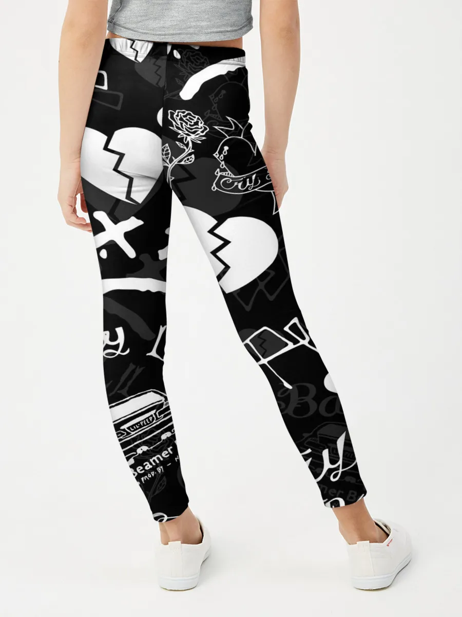 Леггинсы для девочки / LIL PEEP