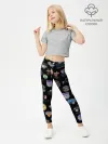 Леггинсы для девочки / NBA Pattern | НБА Паттерн
