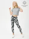Леггинсы для девочки / Камуфляж