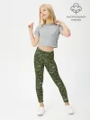 Леггинсы для девочки / Камуфляж