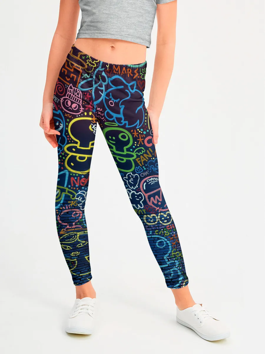Леггинсы для девочки / Арт