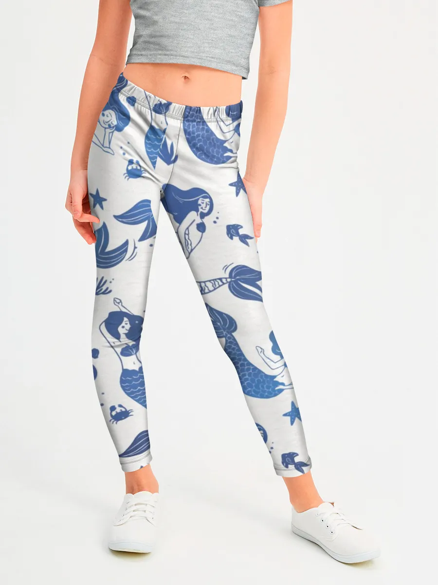 Леггинсы для девочки / Мир русалок