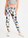 Леггинсы для девочки / NBA Pattern | НБА Паттерн