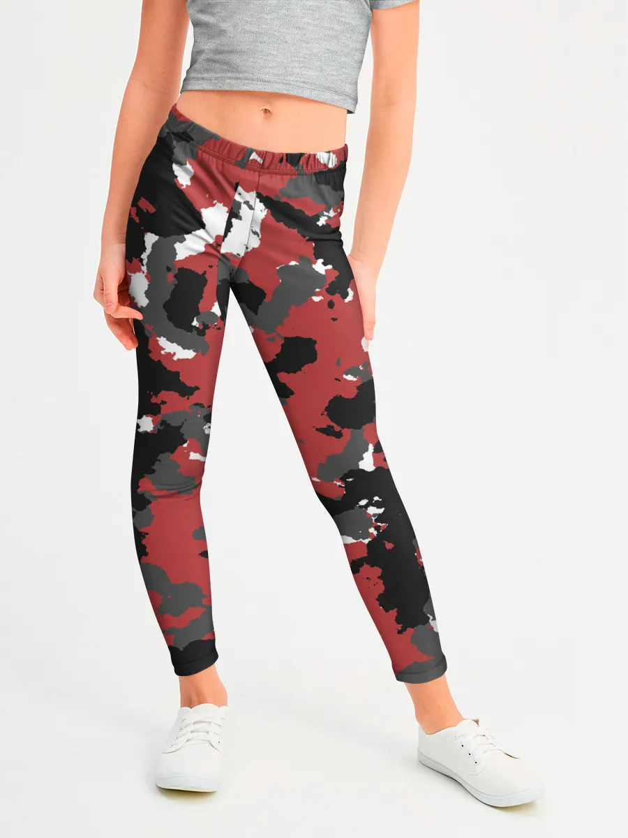 Леггинсы для девочки / КАМУФЛЯЖ