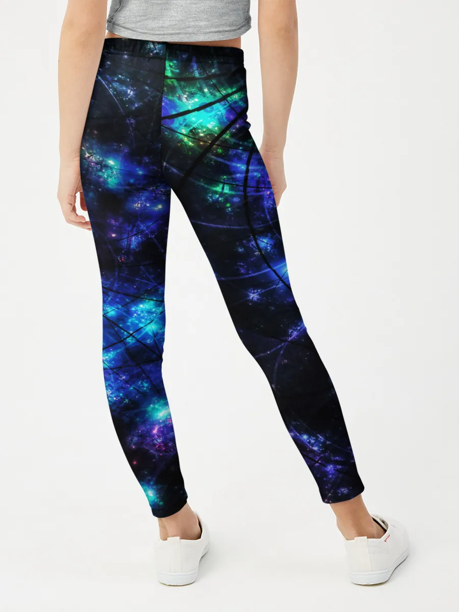 Леггинсы для девочки / АБСТРАКЦИЯ КОСМОСА