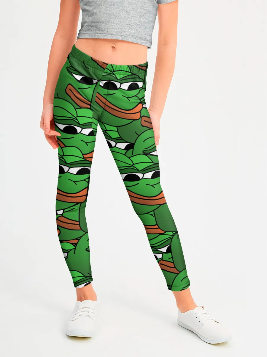Леггинсы для девочки / Pepe The Frog