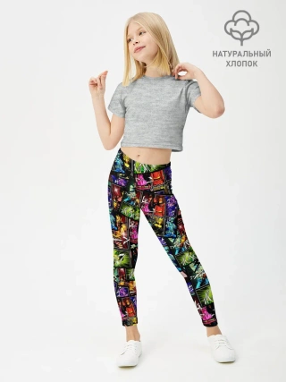 Леггинсы для девочки / JoJo Bizarre Adventure