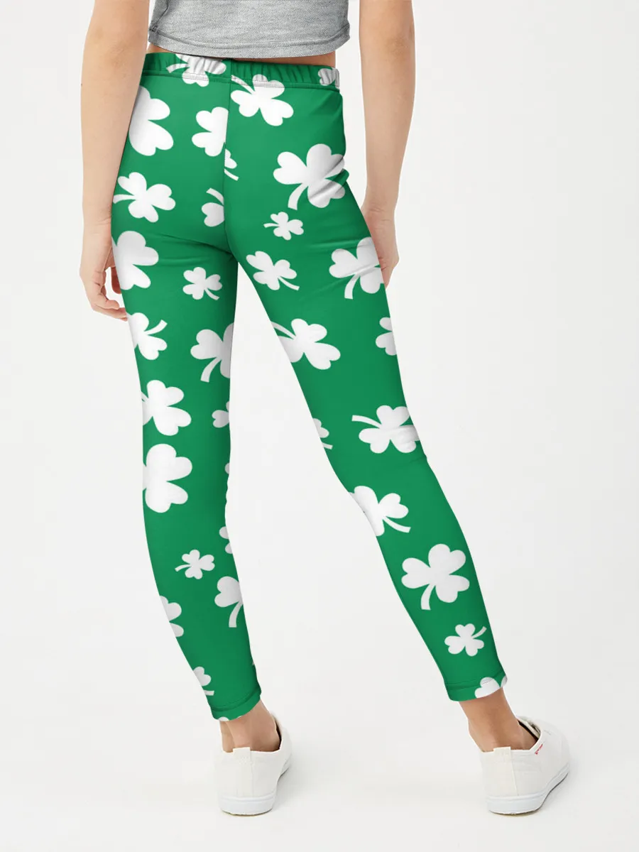 Леггинсы для девочки / ДЕНЬ СВЯТОГО ПАТРИКА | ST. PATRICKS DAY