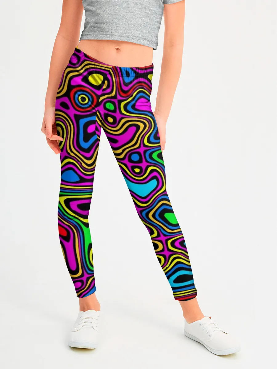 Леггинсы для девочки / Психоделика