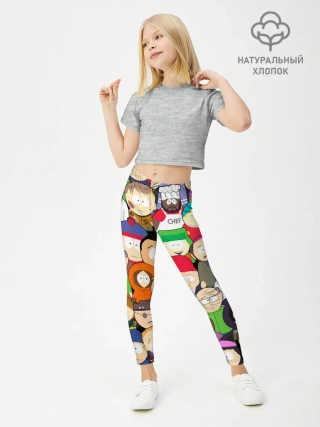 Леггинсы для девочки / South Park персонажи