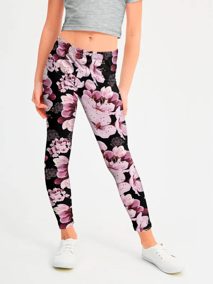 Леггинсы для девочки / Сакура