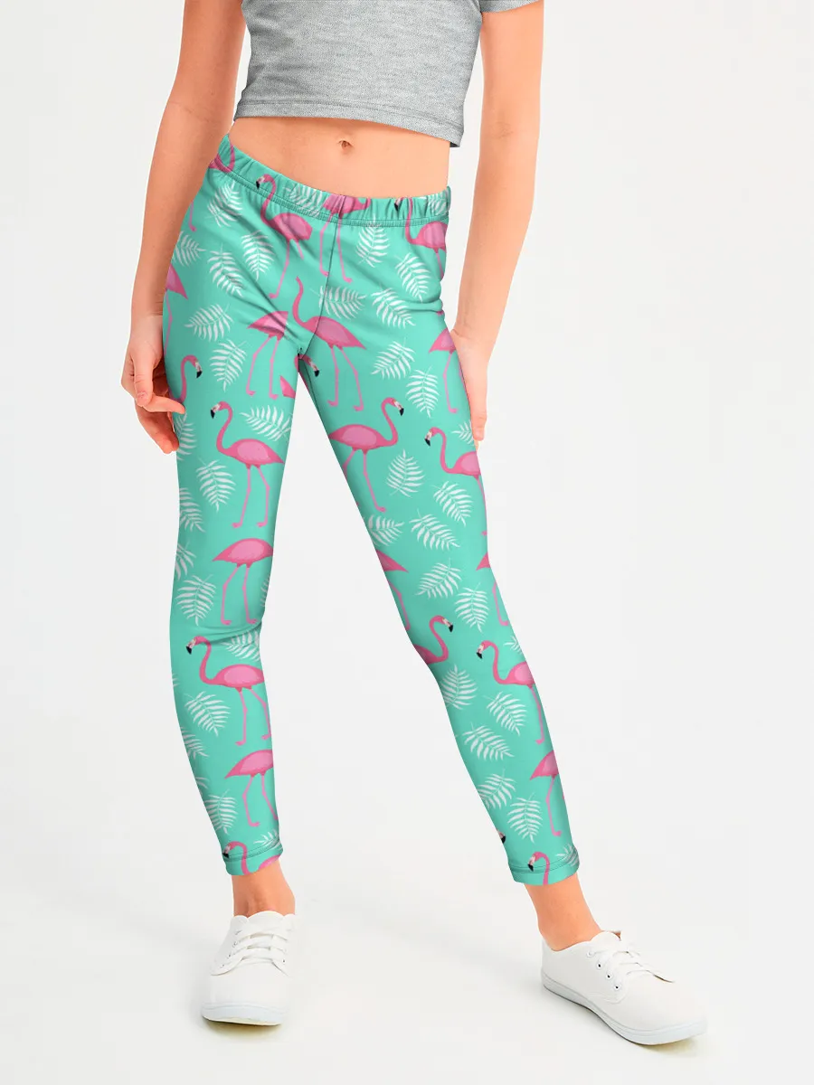 Леггинсы для девочки / Flamingo