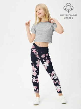 Леггинсы для девочки / Сакура