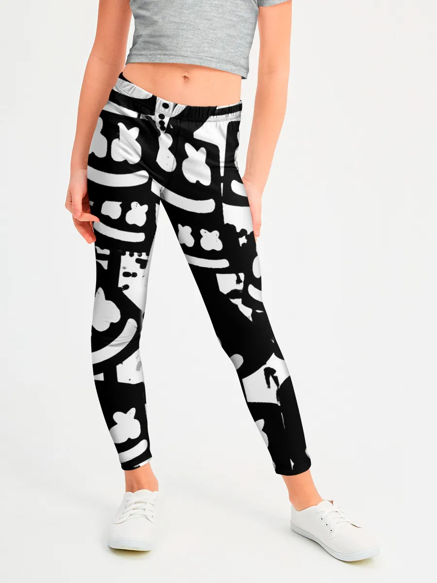 Леггинсы для девочки / Marshmello