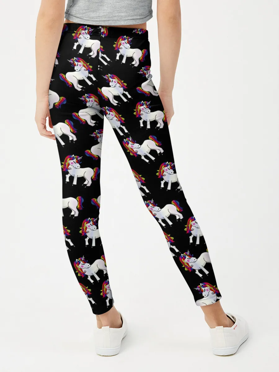 Леггинсы для девочки / Единороги