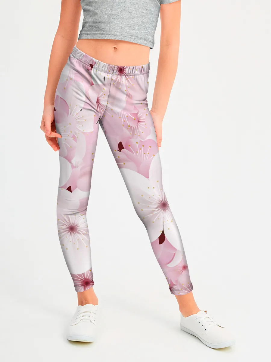 Леггинсы для девочки / САКУРА