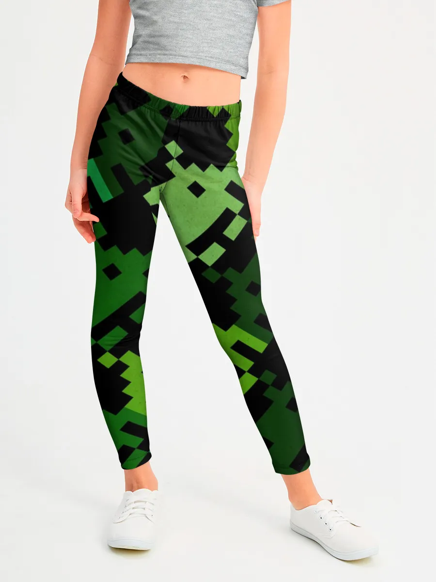 Леггинсы для девочки / Space Invaders