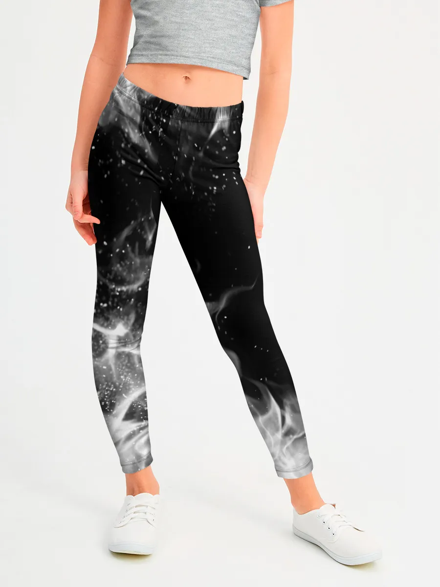 Леггинсы для девочки / БЕЛЫЙ ОГОНЬ | WHITE FIRE