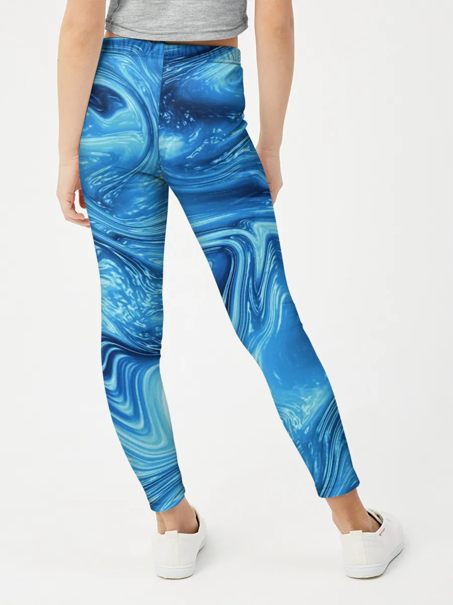 Леггинсы для девочки / Водоворот