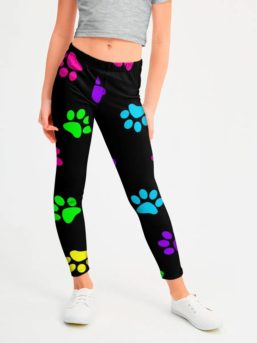 Леггинсы для девочки / ЛАПКИ