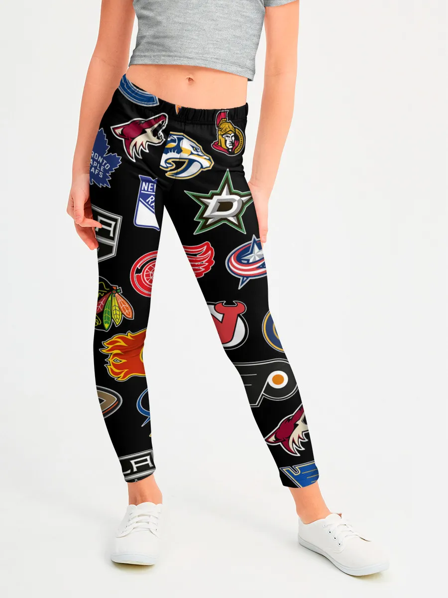 Леггинсы для девочки / NBA PATTERN