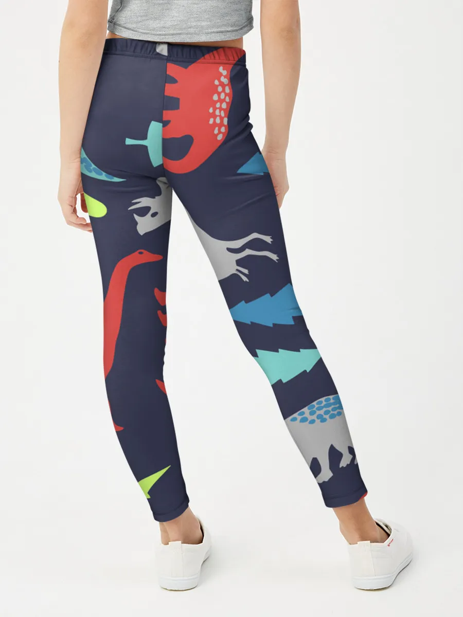 Леггинсы для девочки / Динозавры