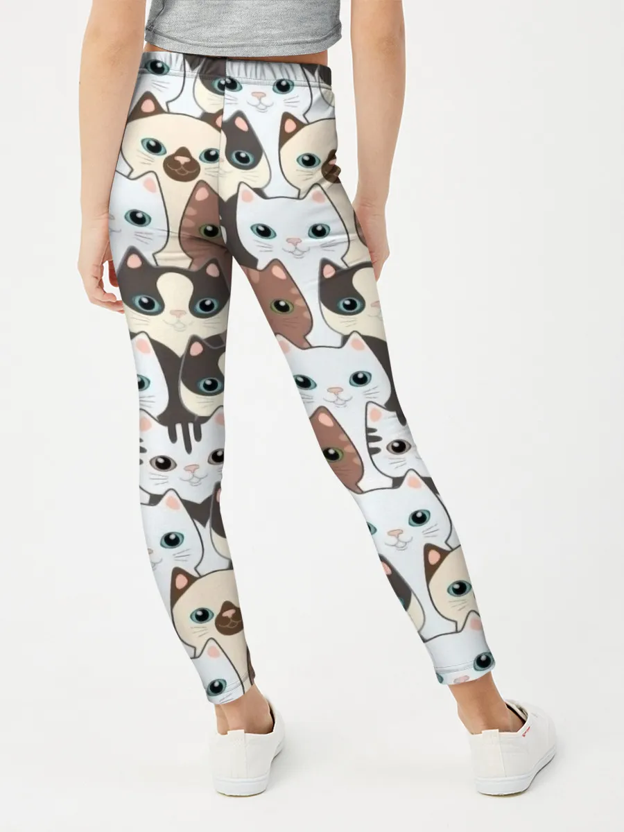 Леггинсы для девочки / Животные.