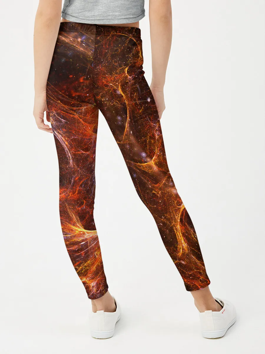 Леггинсы для девочки / КОСМОС