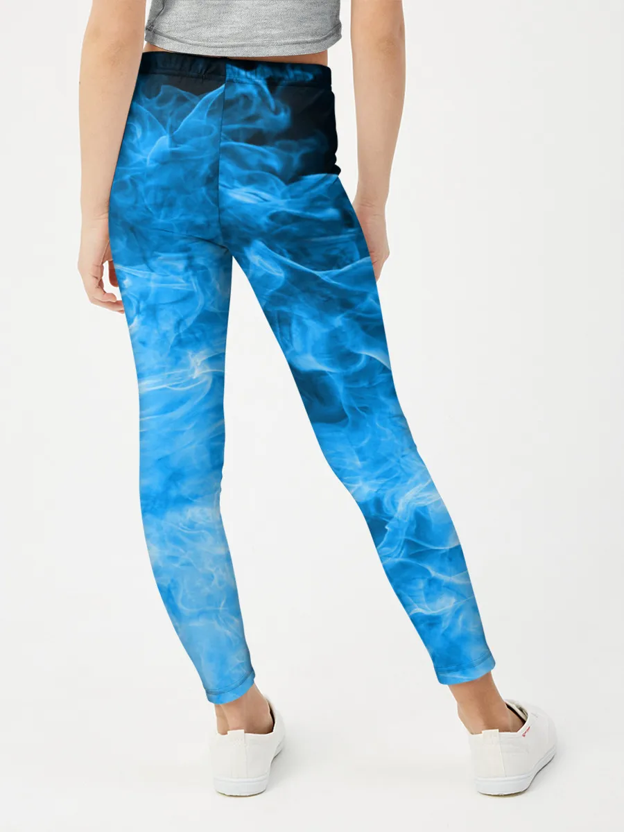 Леггинсы для девочки / ОГОНЬ BLUE