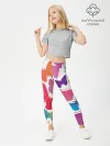 Леггинсы для девочки / БАБОЧКИ ПАТТЕРН | BUTTERFLY PATTERN