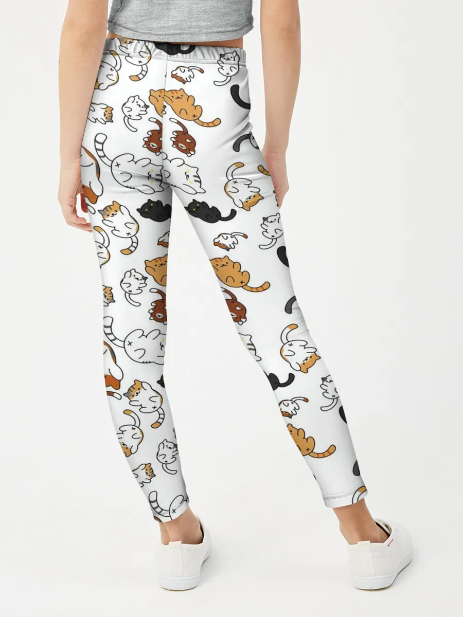 Леггинсы для девочки / Котики.