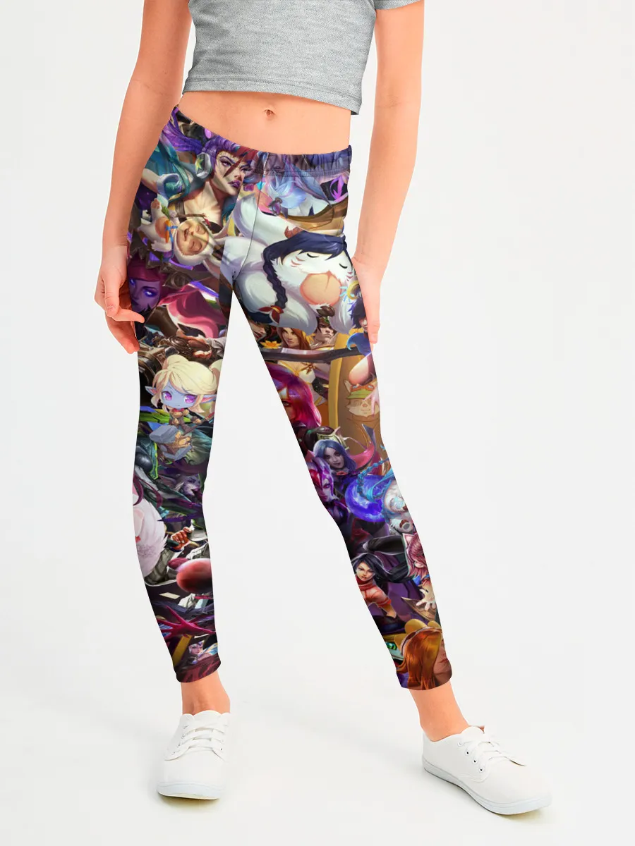 Леггинсы для девочки / League of Legends