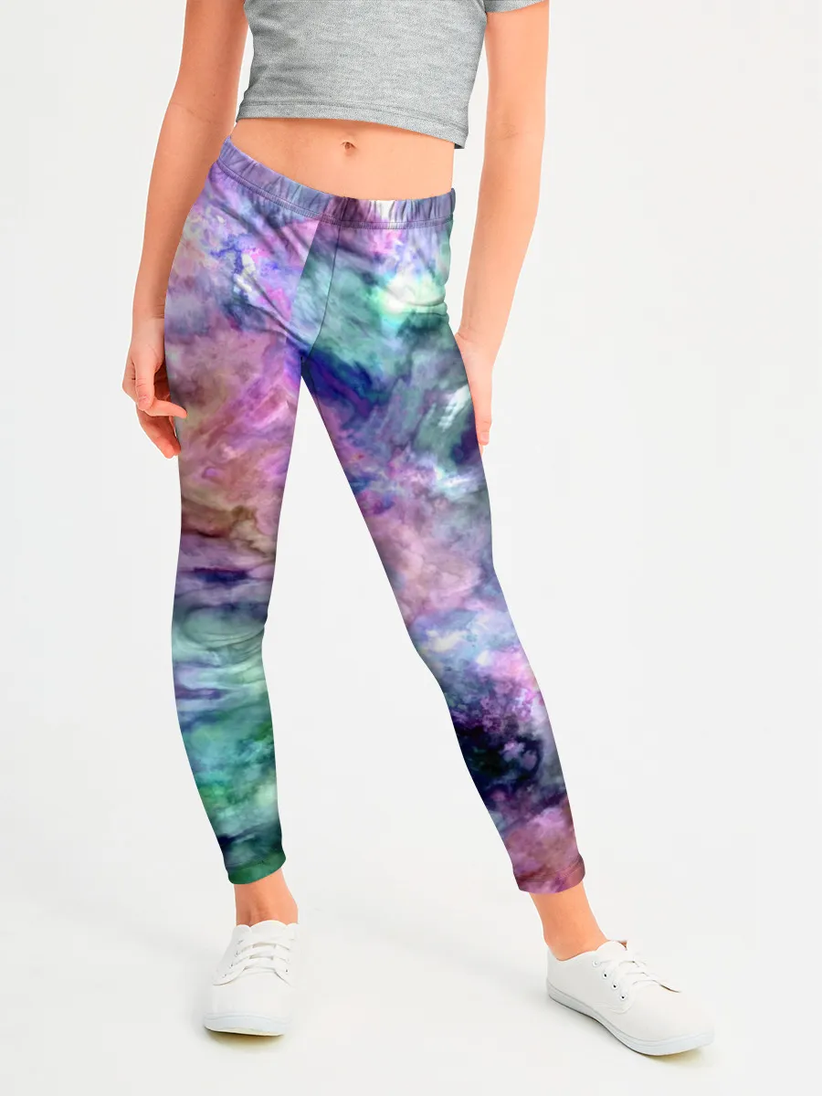 Леггинсы для девочки / Color splashes