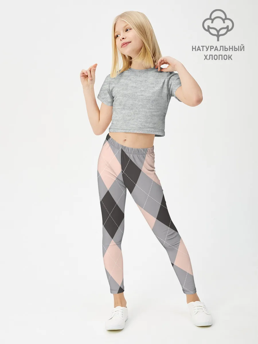 Леггинсы для девочки / Шотландка | Tartan