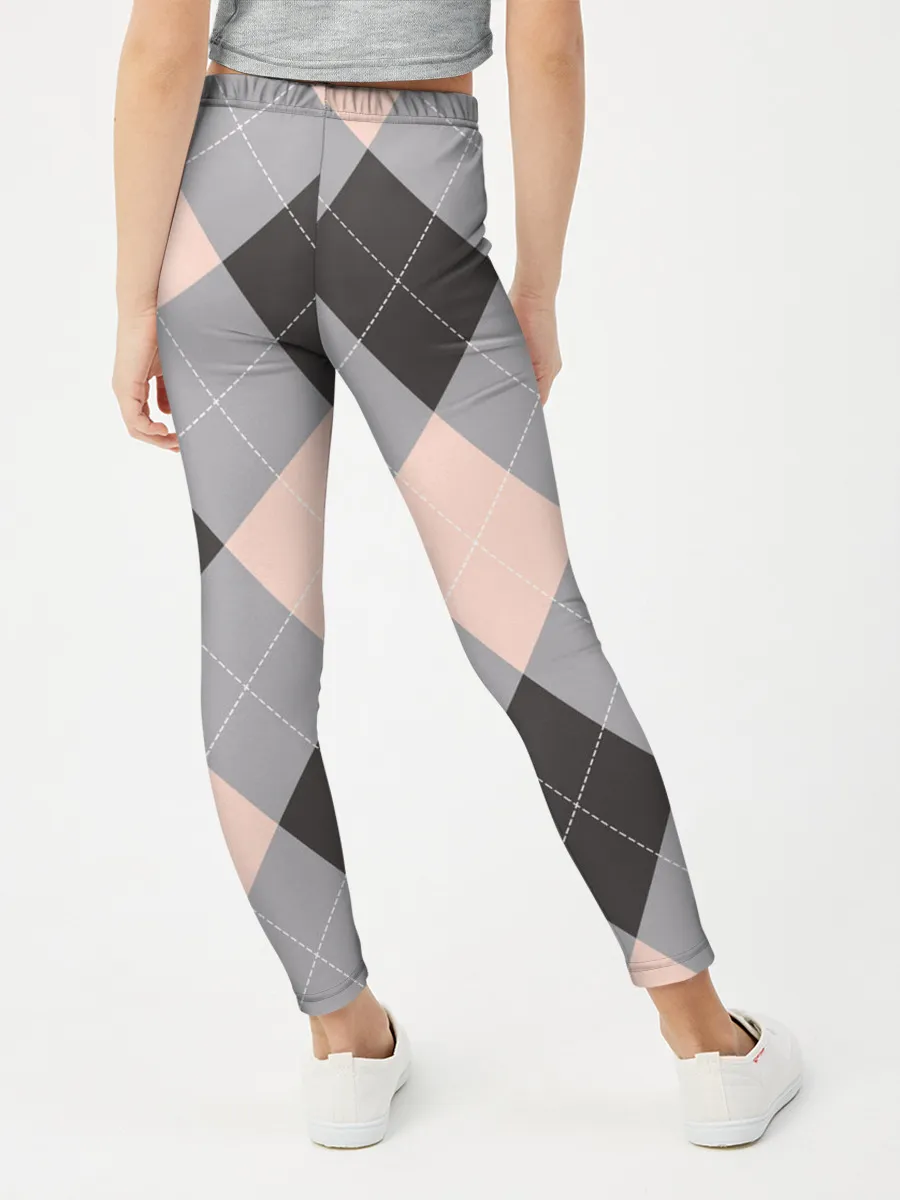 Леггинсы для девочки / Шотландка | Tartan