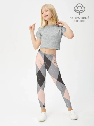 Леггинсы для девочки / Шотландка | Tartan