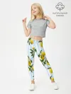 Леггинсы для девочки / Лимоны